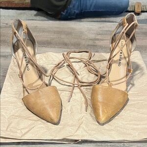 Lucky Brand Brown Strappy Heels